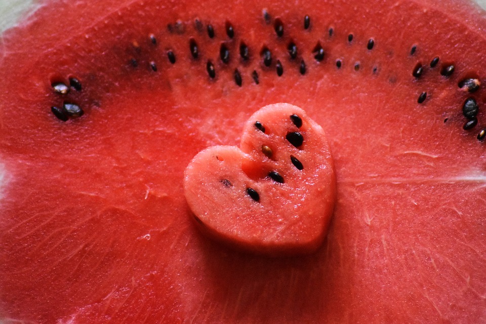 Wassermelone-mit-Herz